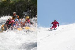 Ski d'été et rafting en Oisans