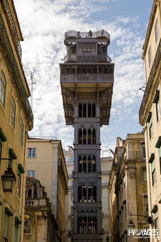Ascenseur de Santa Justa, Lisbonne