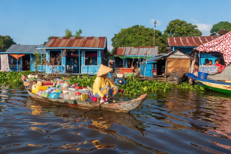 Tonlé Sap, Cambodge