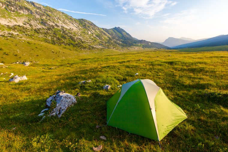 5 micro-aventures en tente dans les Alpes