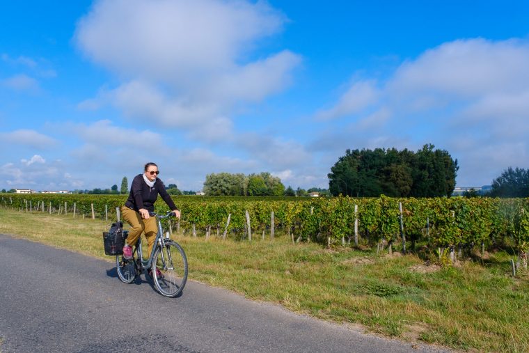Balade à vélo au cœur du vignoble, Saint-Emilion