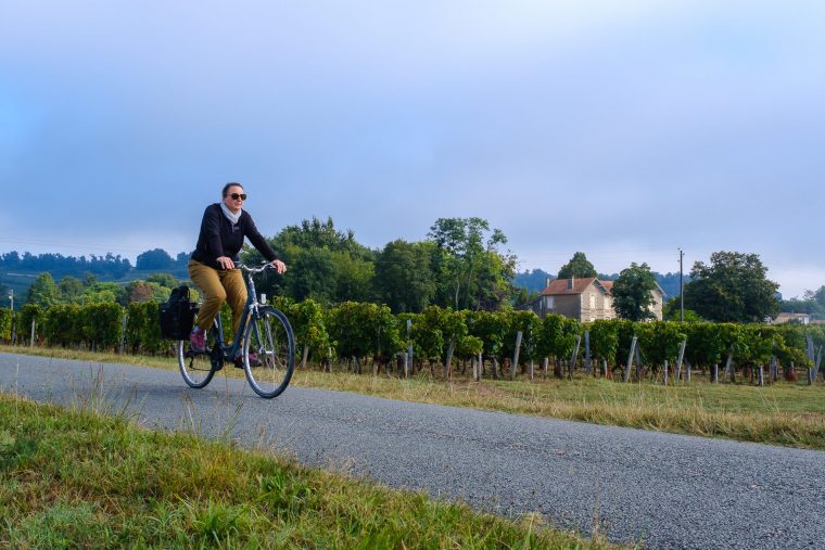 Balade à vélo au cœur du vignoble, Saint-Emilion