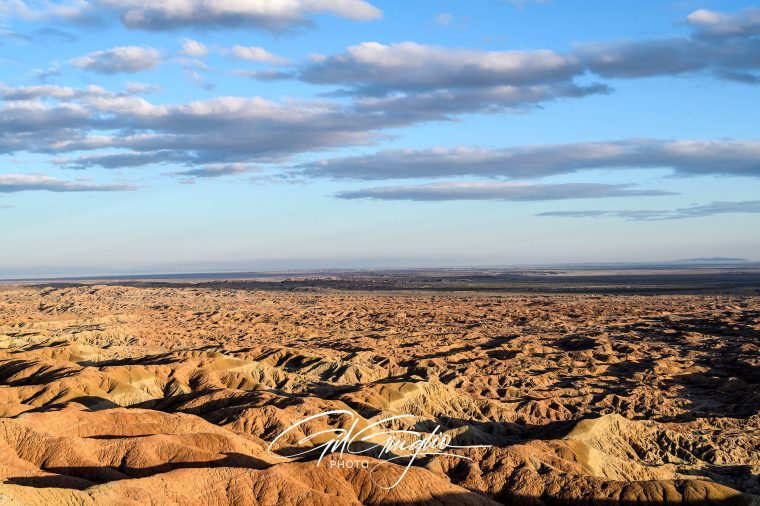 Paysage panoramique de dunes