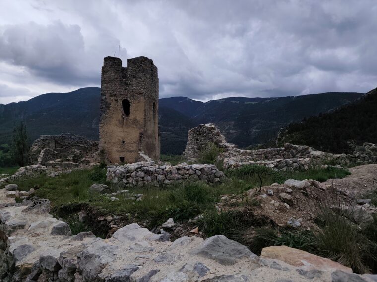 L’ancienne forteresse de Gósol.