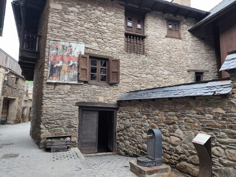 Le cœur du village Esterri d'Àneu.